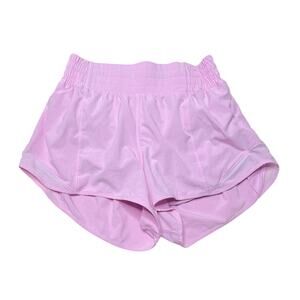 Lululemon Hotty Hot High-Rise Lined Short 2.5" Vitapink Size 4